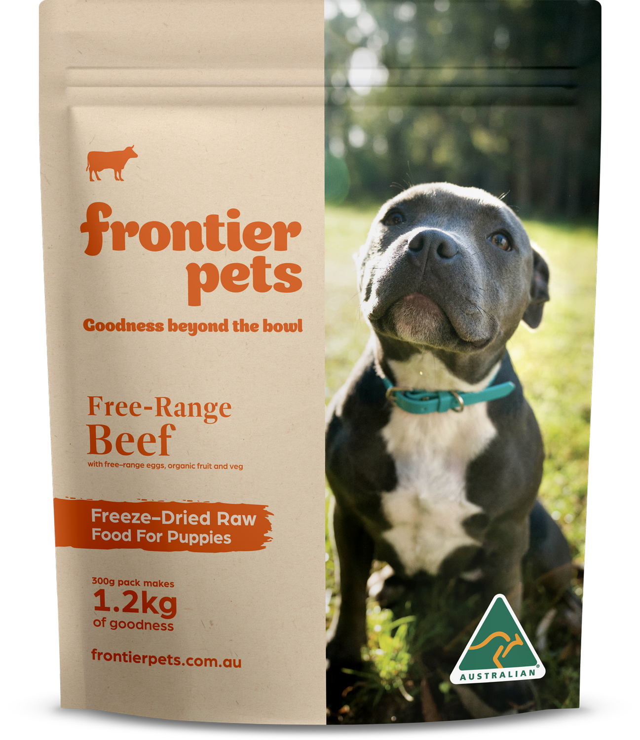 Frontier Pets Puppy  Free Range Beef