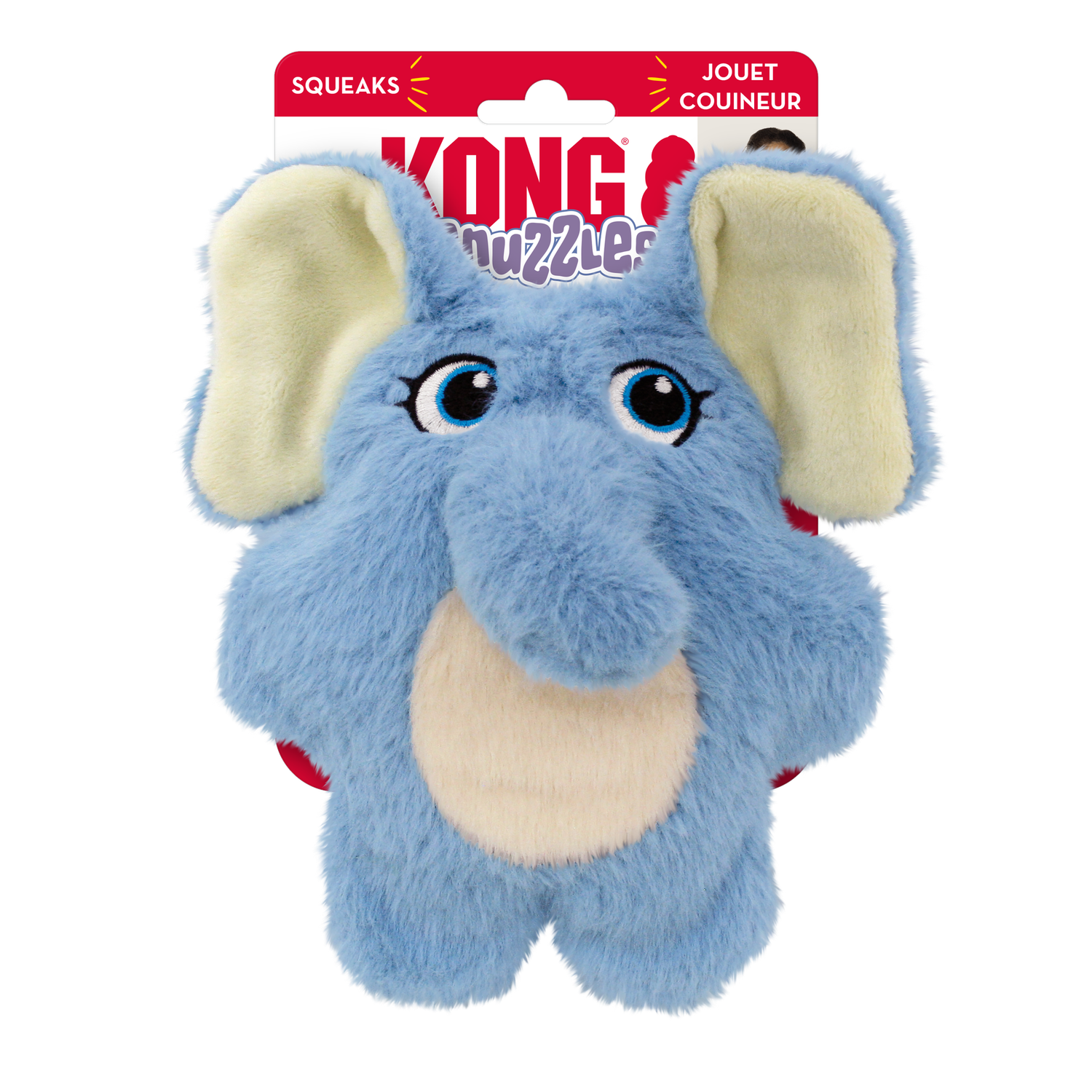 KONG Snuzzles Plush Squeaker Elephant