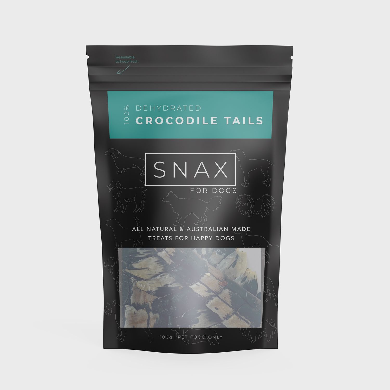 SNAX for Dogs Crocodile Tails