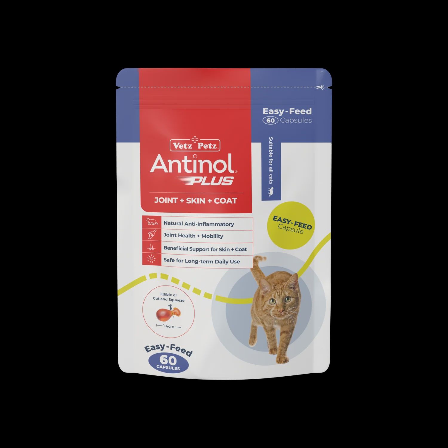 Antinol for Cats, Size: 60 pack