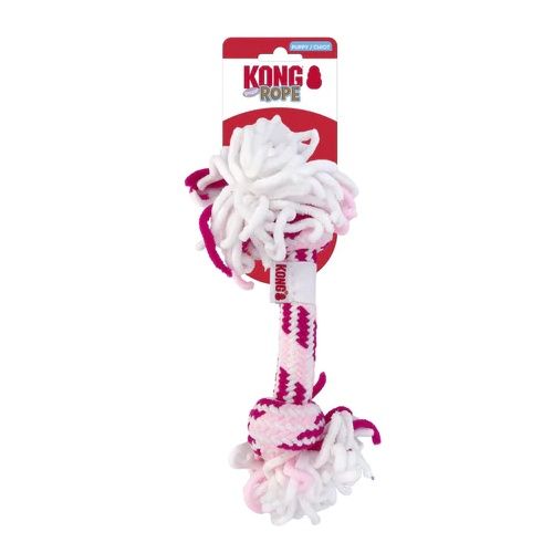 KONG Rope Stick Fetch &amp; Tug Dog Toy for Puppies