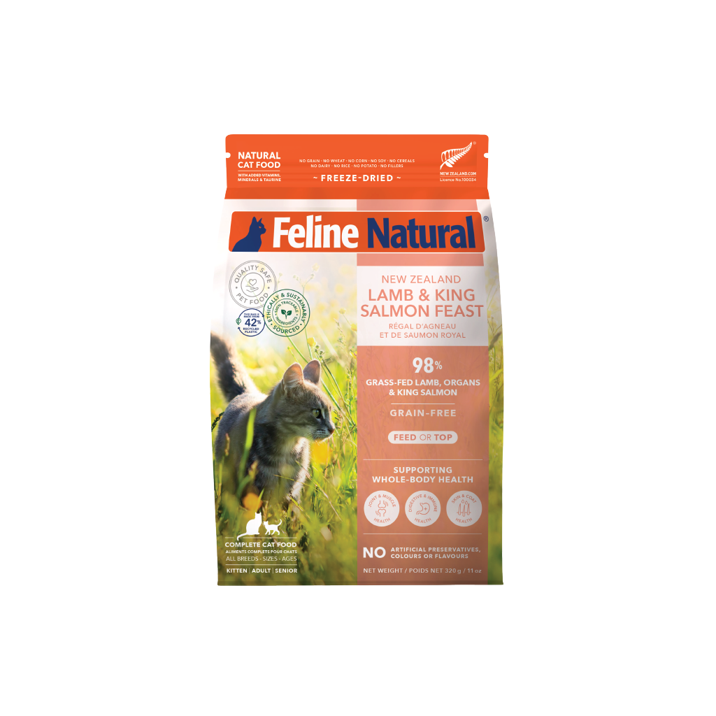 Feline Natural Lamb &amp; Salmon Feast - Cat