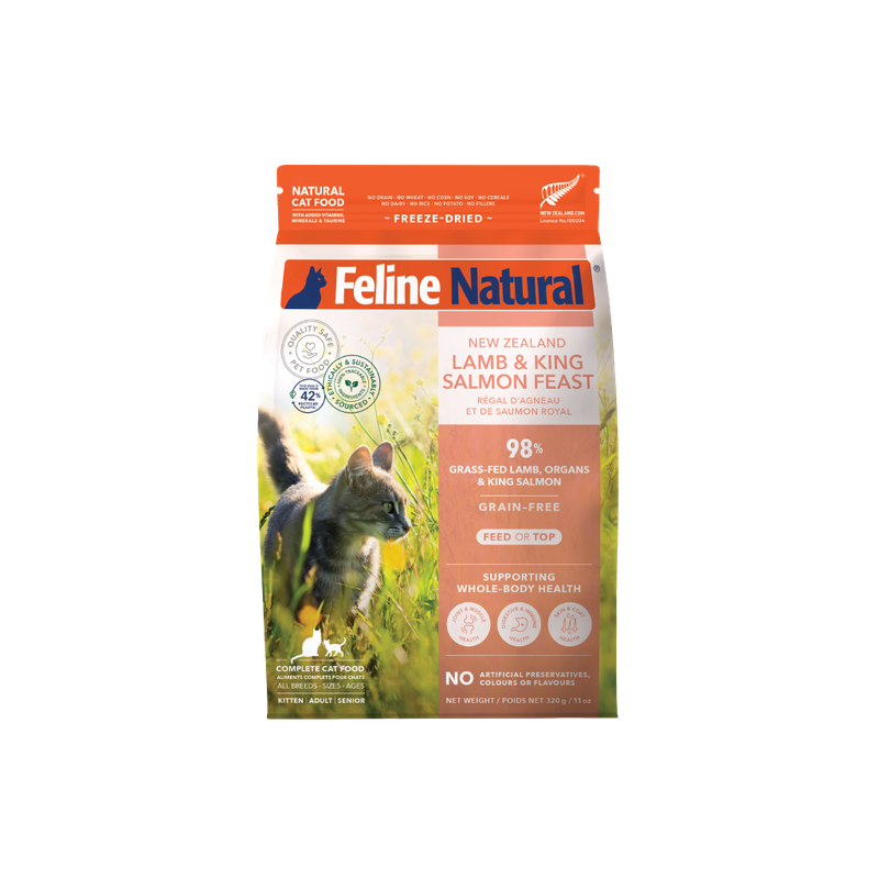 Feline Natural Lamb &amp; Salmon Feast - Cat