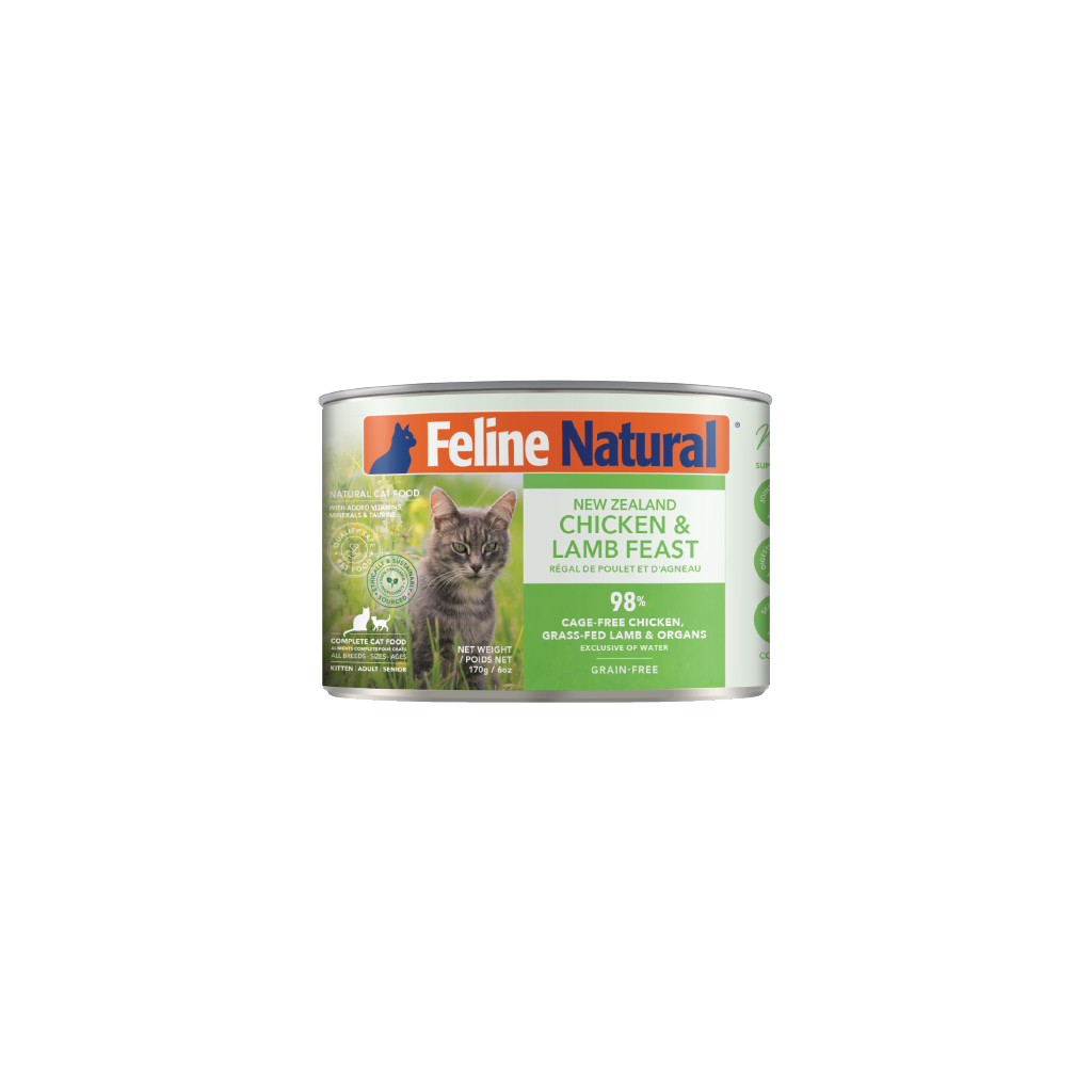 Feline Natural Chicken &amp; Lamb Feast 170g can - Cat
