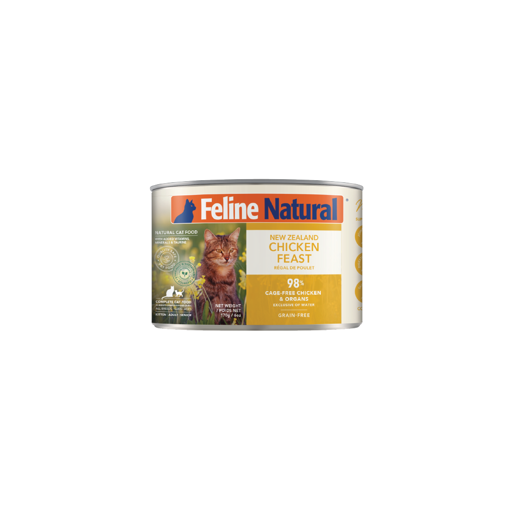 Feline Natural Chicken Feast 170g can - Cat