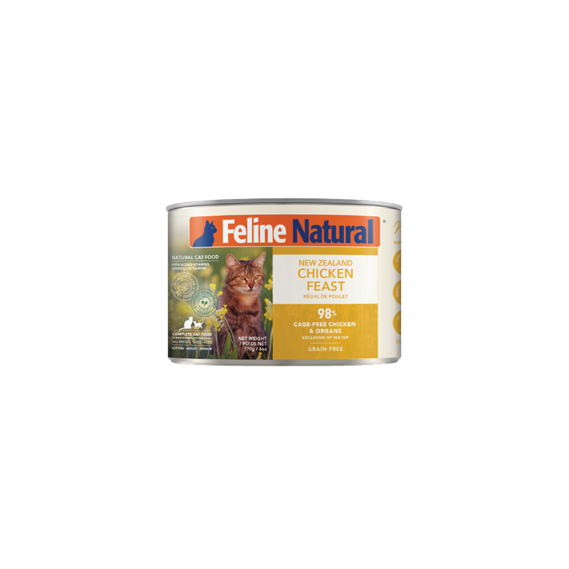 Feline Natural Chicken Feast 170g can - Cat