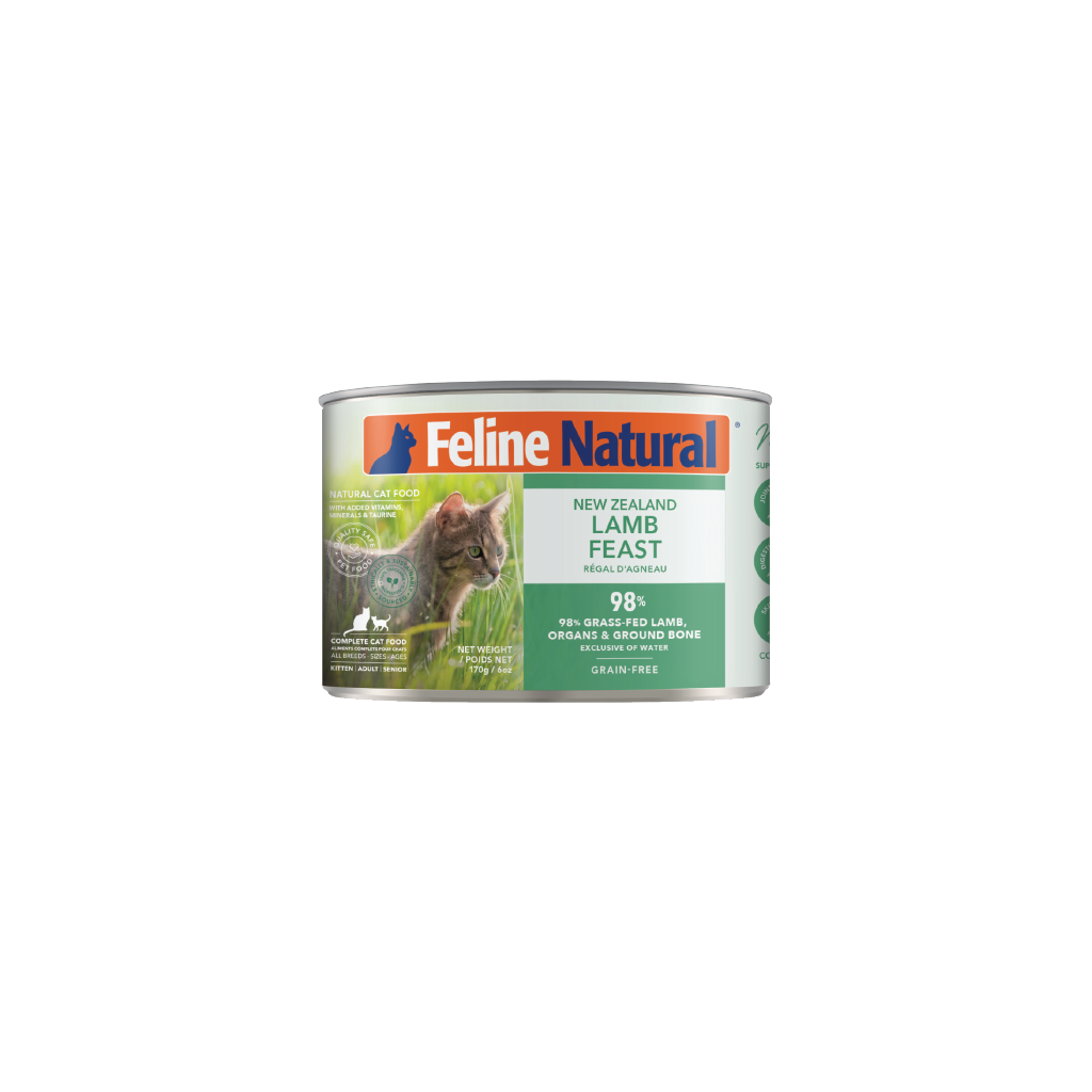 Feline Natural Lamb Feast 170g can  -Cat