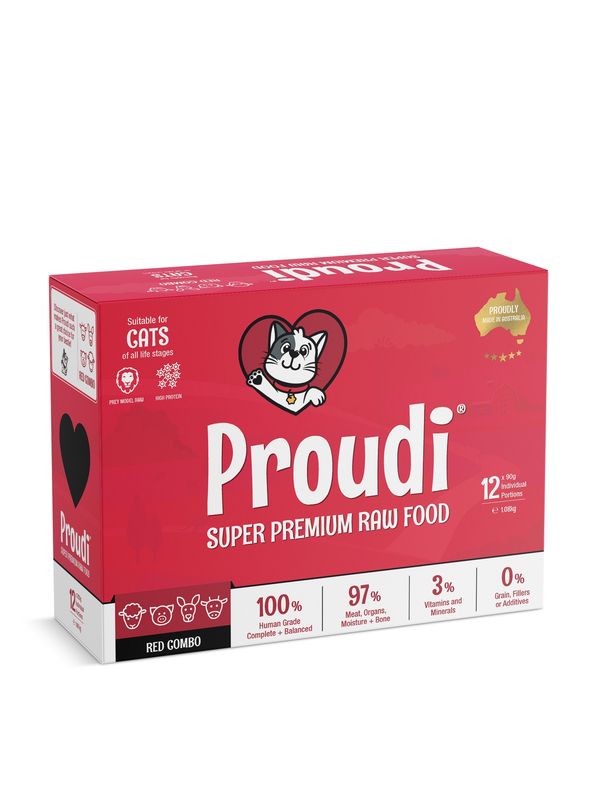 Proudi Cat - Red Meat Combo