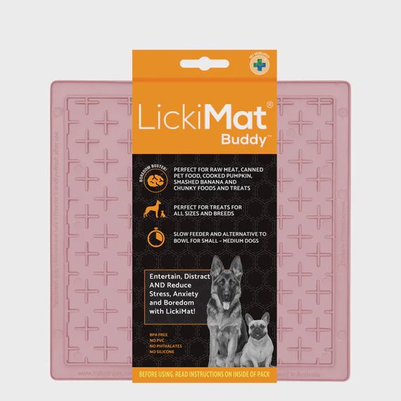 Lickimat Pastel Buddy, Colour: Guava