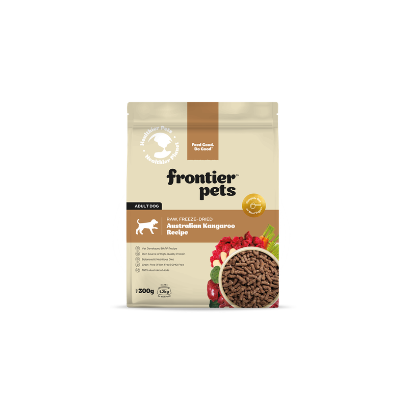 Frontier Pets Wild Australian Kangaroo Freeze Dried Food