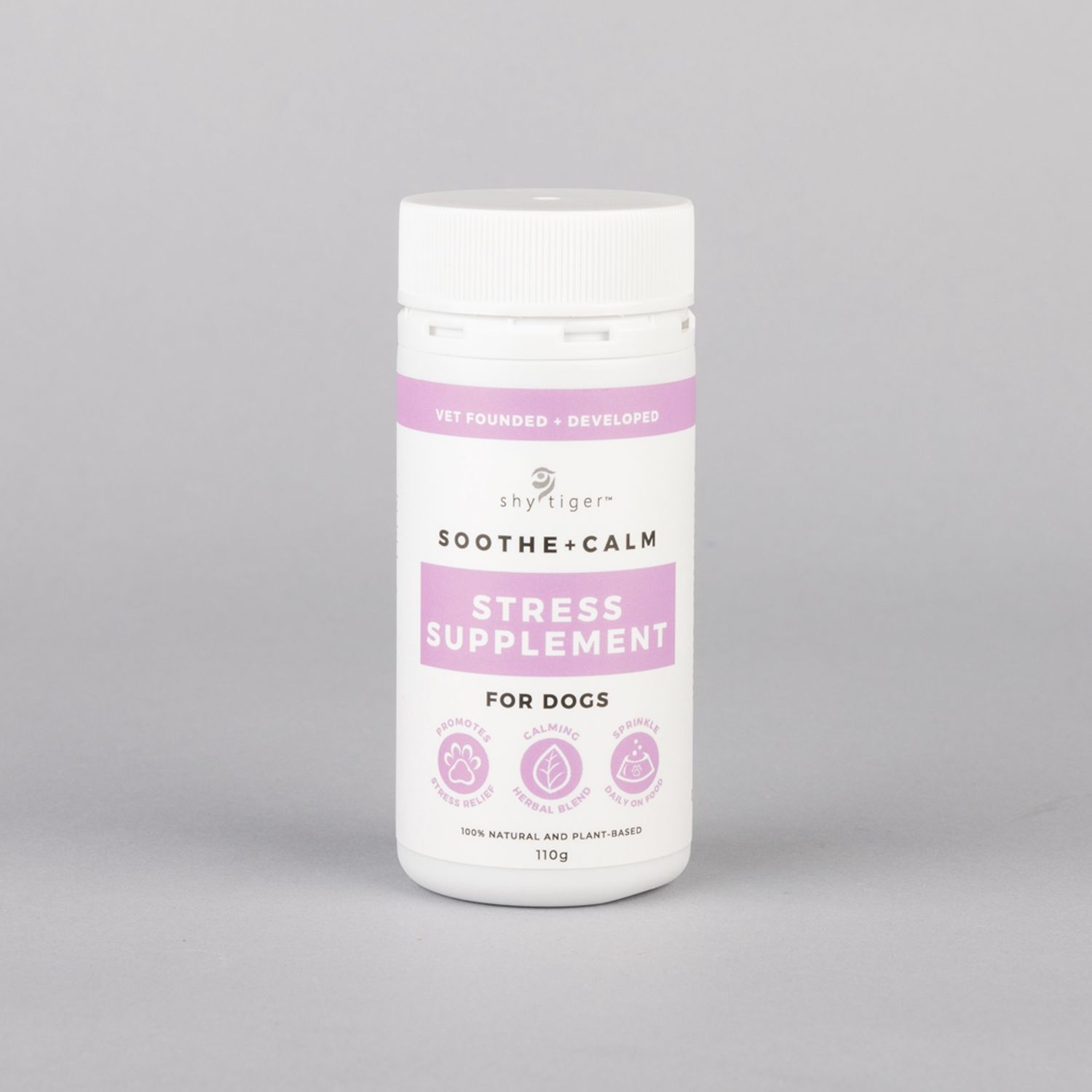 Shy Tiger Soothe + Calm Stress Supplement For Dogs