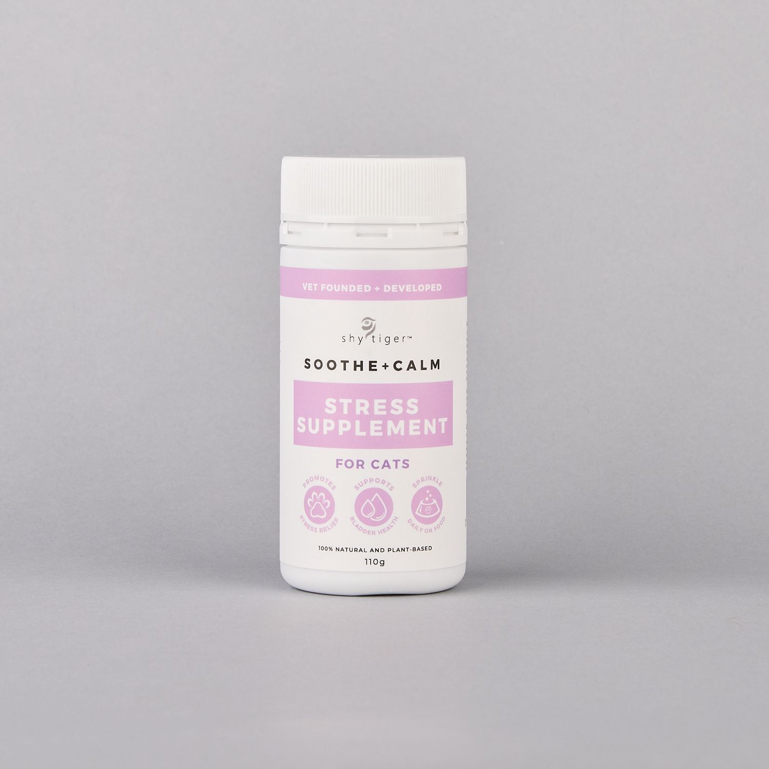 Shy Tiger Soothe + Calm Stress Supplement For Cats