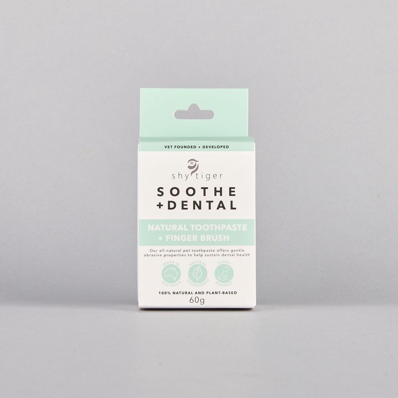 Shy Tiger Natural Toothpaste and Finger Brush