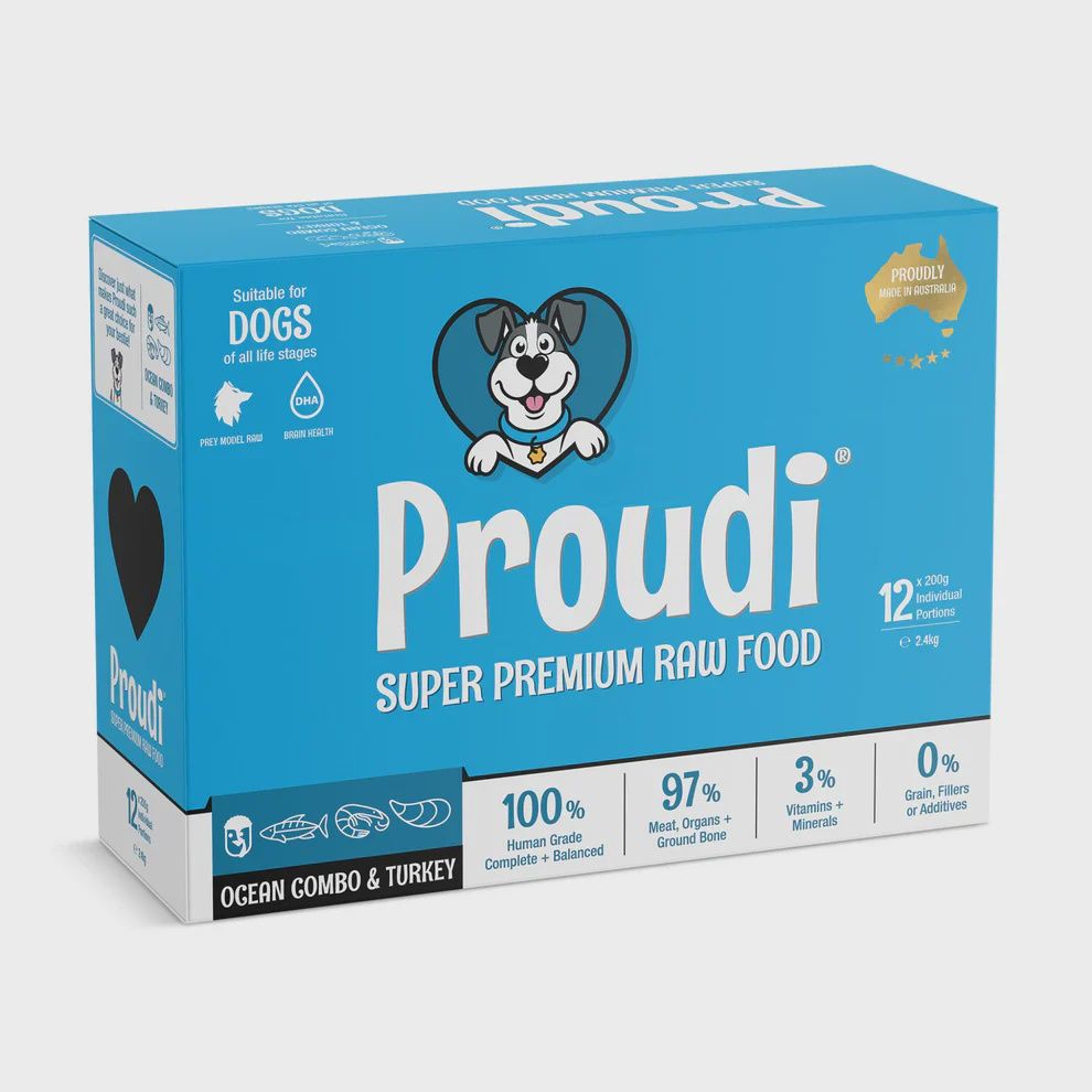 Proudi Dog - Ocean Combo &amp; Turkey
