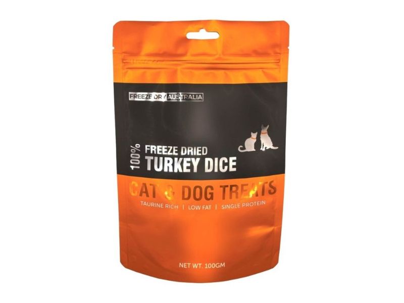 Freeze Dried Turkey Dice