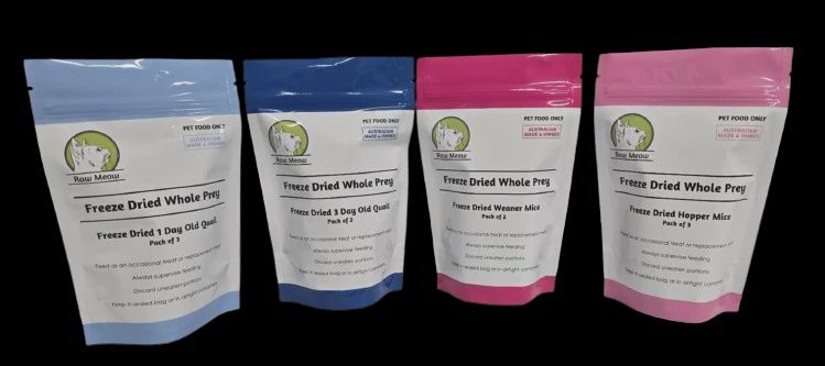 Raw Meow Freeze Dried Whole Prey
