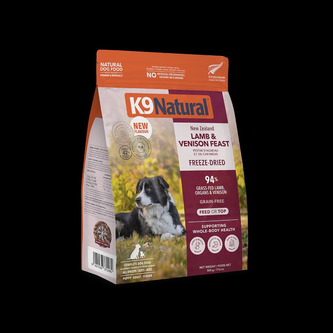 K9 Natural NZ Lamb &amp; Venison Feast - Dog