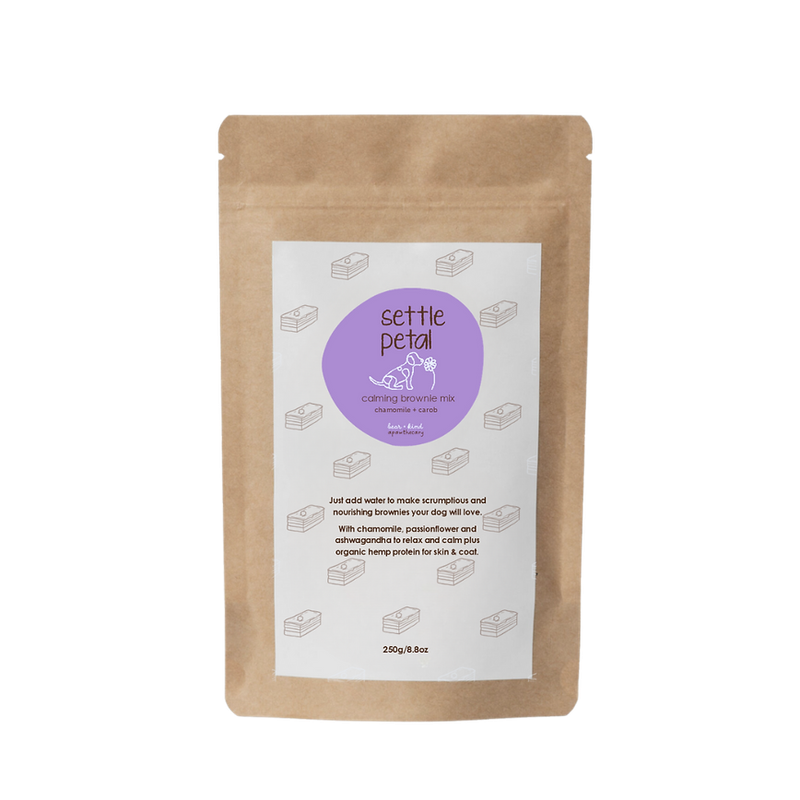 Settle Petal Calming Brownie Mix For Dogs
