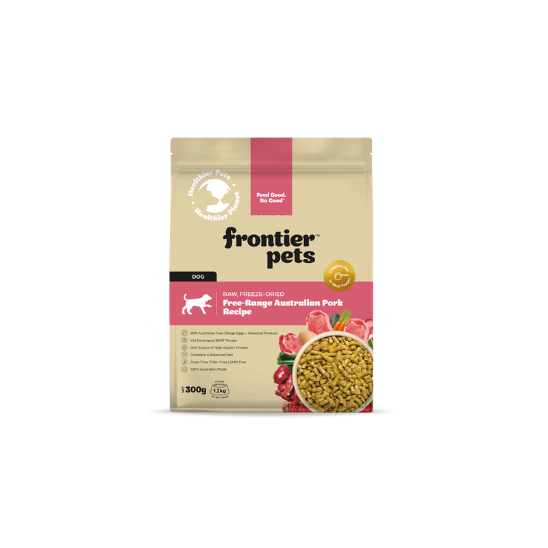 Frontier Pets Adult Dog Free-Range Pork