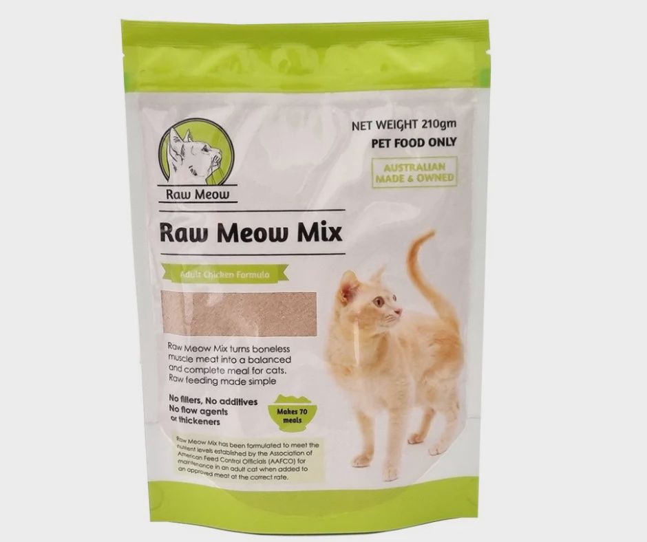 Raw Meow Adult Chicken Formula, Size: 210g