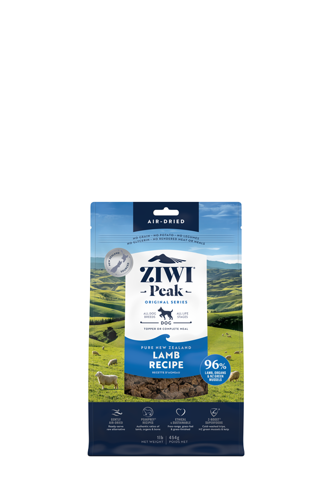Ziwipeak Dog Air-Dried Lamb, Size: 454g