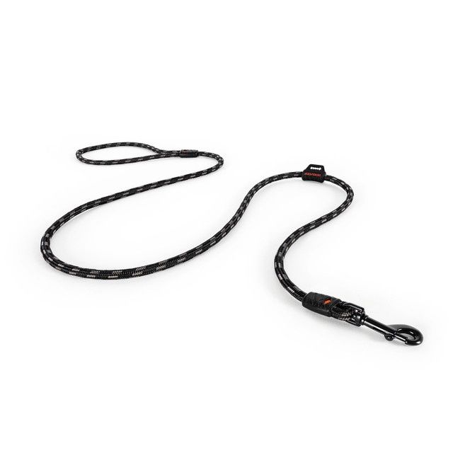 Ezy Dog Summit Leash  LITE- 6mm 48", Colour: Black