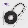 Toothy Tug Tyre, Size: Large