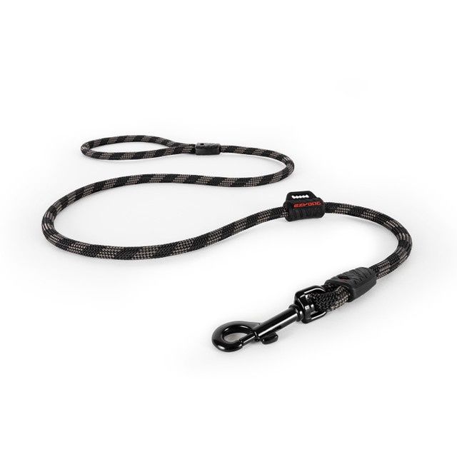 Ezy Dog Summit Leash Standard - 9mm 48", Colour: Black