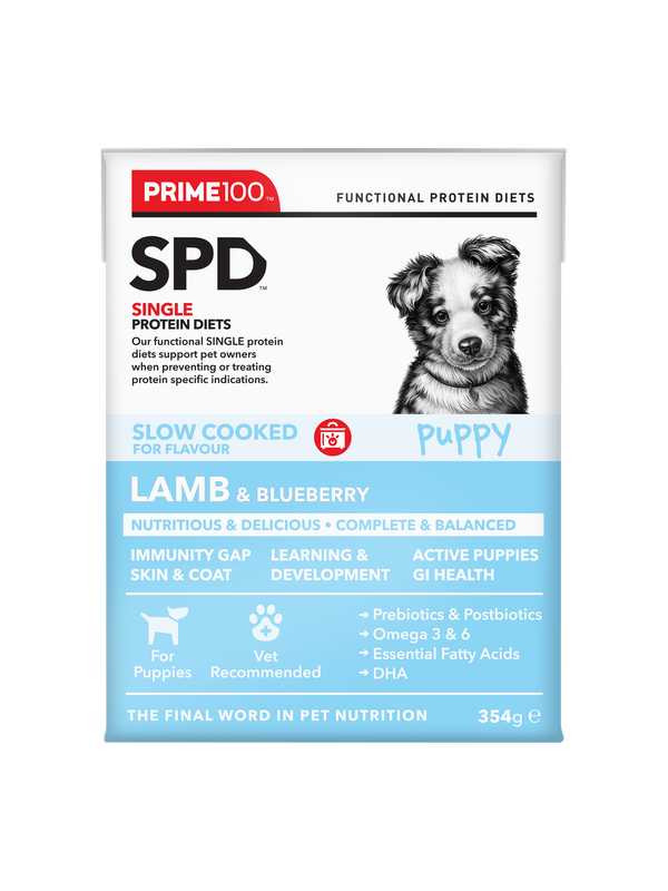 SPD Slow Cooked Lamb &amp; Blueberry Puppy 354g