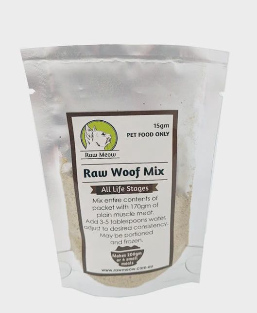 Raw Woof Mix, Size: Sample