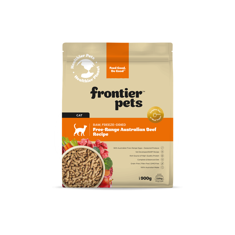 Frontier Pets Adult Cat Free-Range Beef