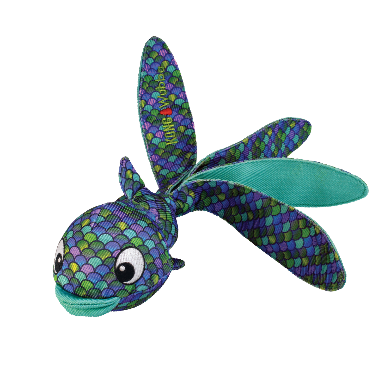 KONG Wubba Finz, Colour: Blue, Size: Small