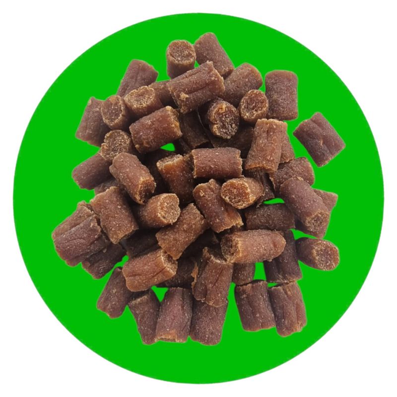 Chewy Chicken and Peanut Butter Training Treats