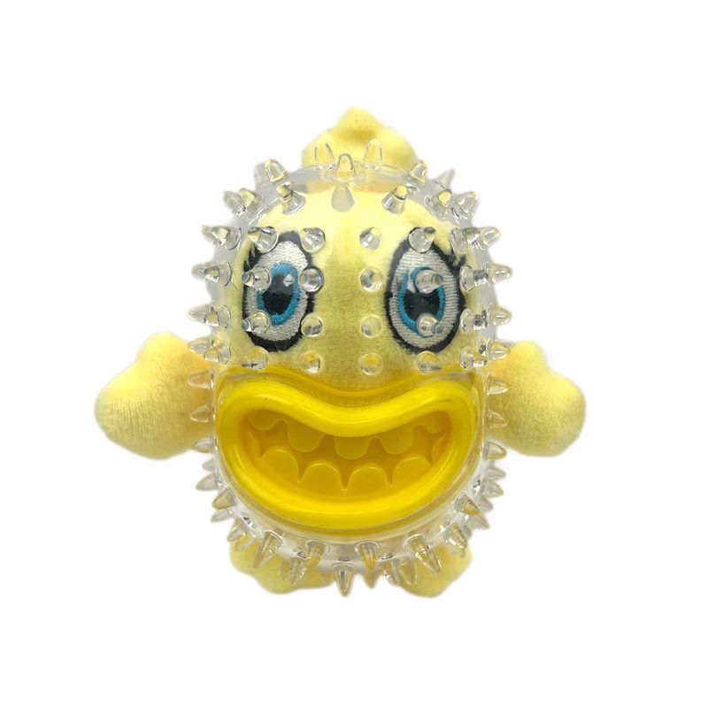 Ruff Play Big Teeth Capsule Dog Toy