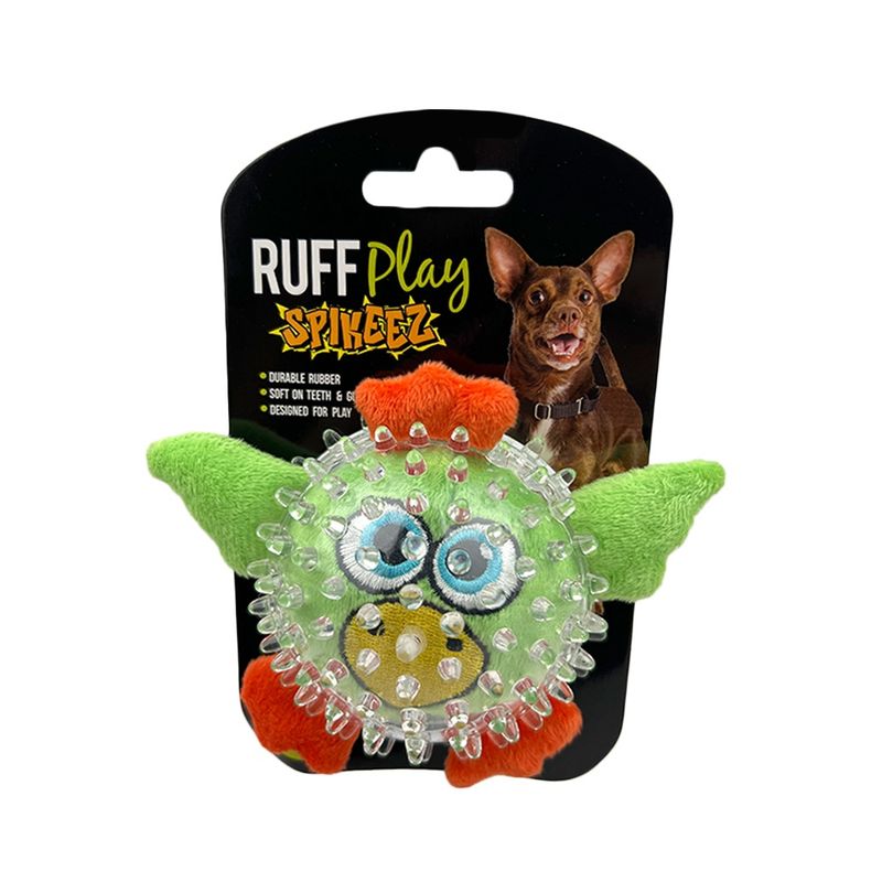 Ruff Play Spiky Squeaky Bird Dog Toy