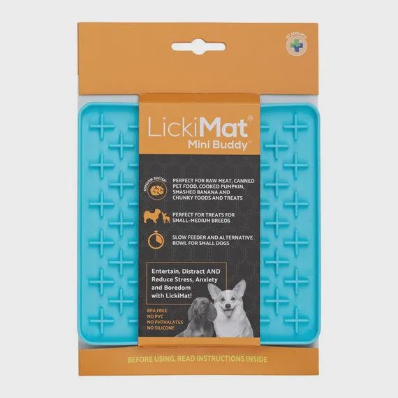 Lickimat Dog Mini Buddy, Colour: Turquoise