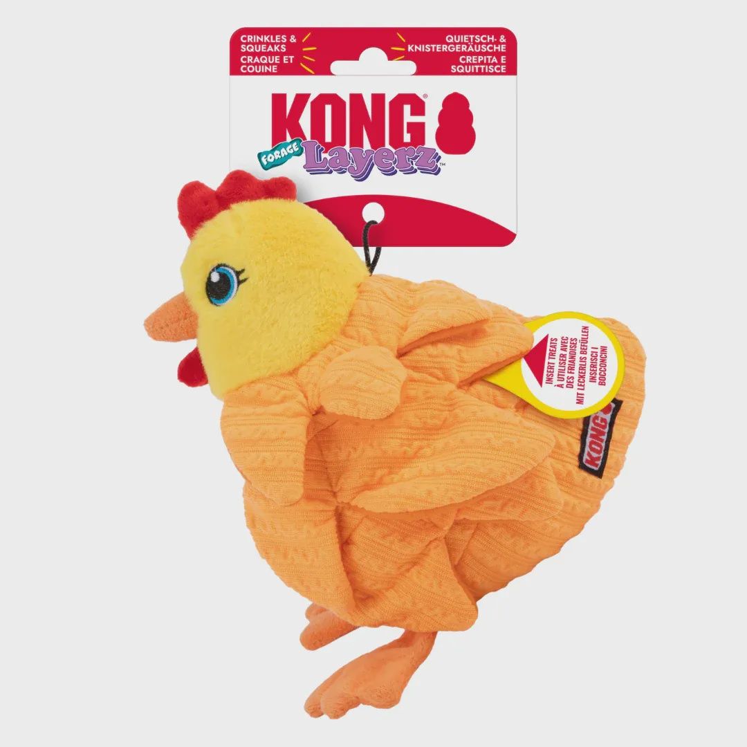 KONG Layerz Forage Hen - Medium