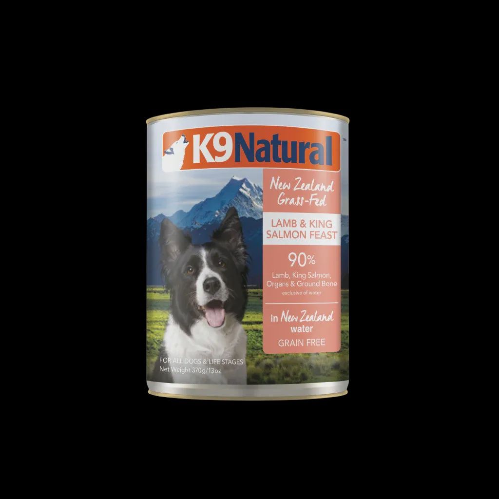 K9 Natural Lamb &amp; King Salmon Dog Cans - 370gm
