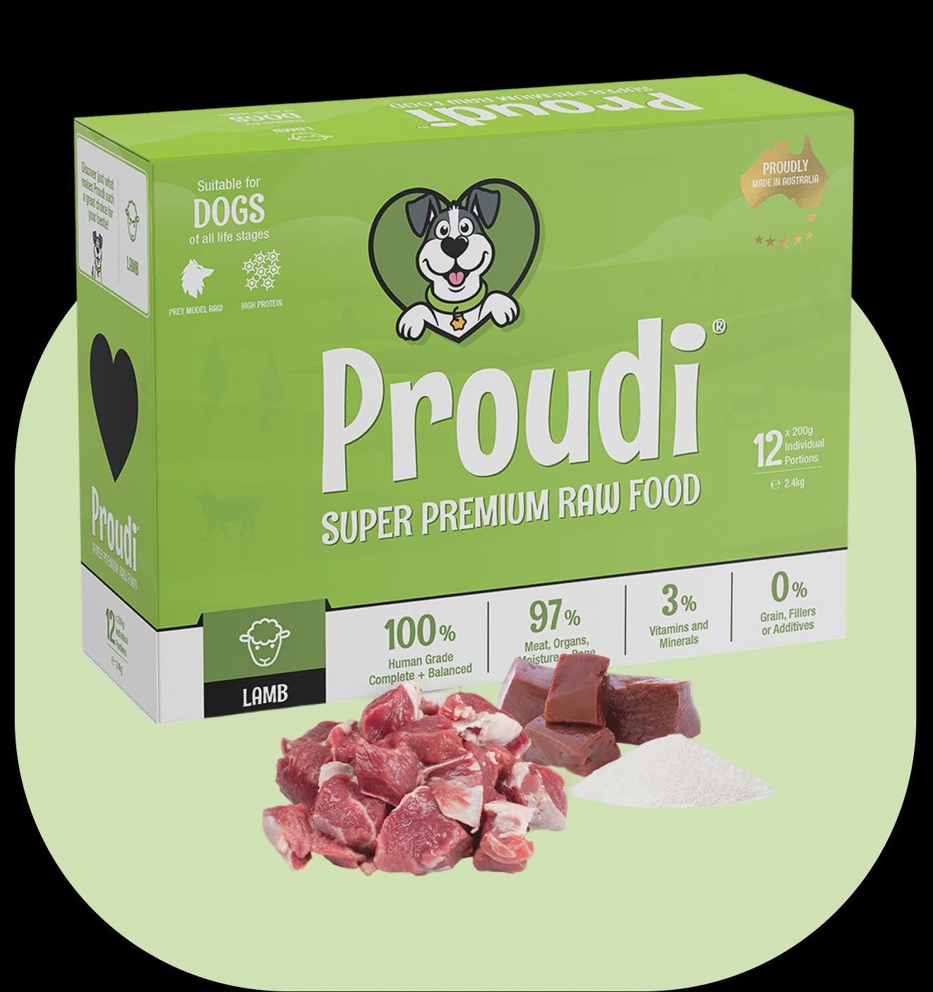 Proudi Dog - Lamb