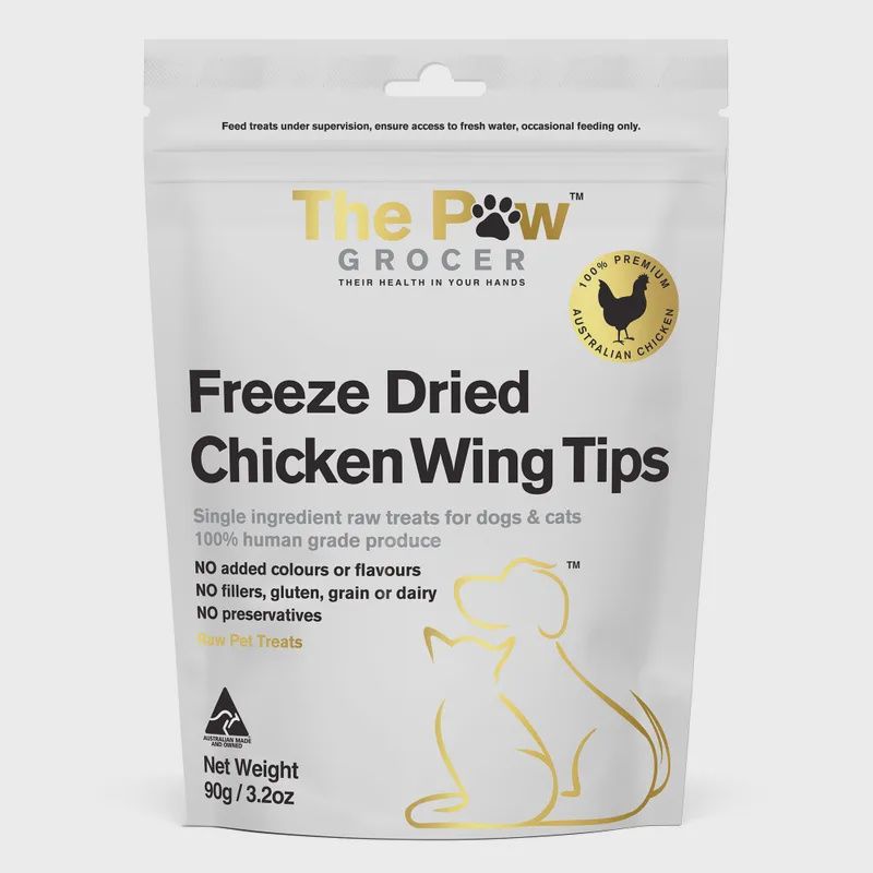 The Paw Grocer Freeze Dried Chicken Wing - 90G