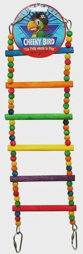 Cheeky Bird 6 Step Ladder with Beads