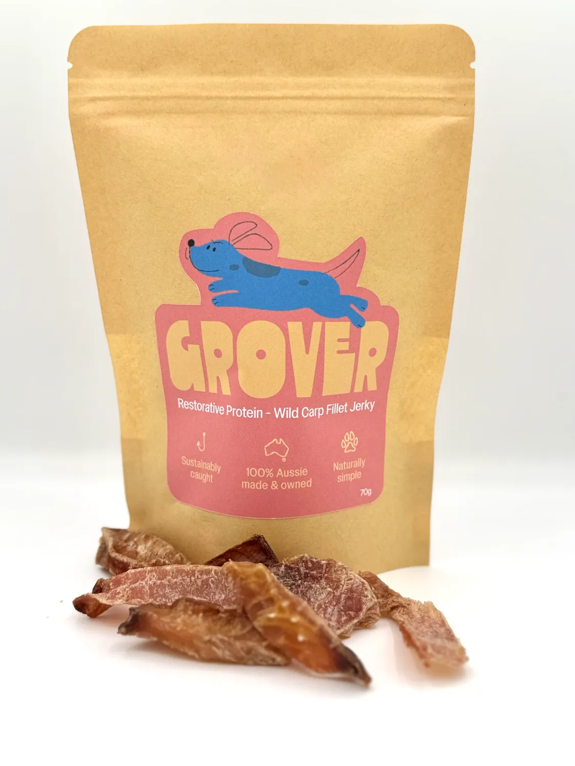 Carp Fillet Jerky - 70gm