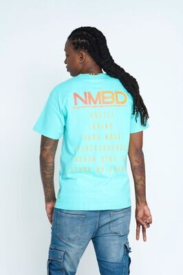 The NMBD Checklist Tee (Turquoise)