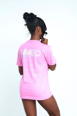The NMBD Checklist Tee (Pink)