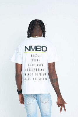 The NMBD Checklist Tee (White)