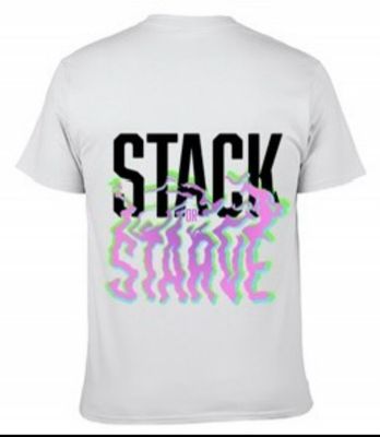 Stack Or Starve (White)
