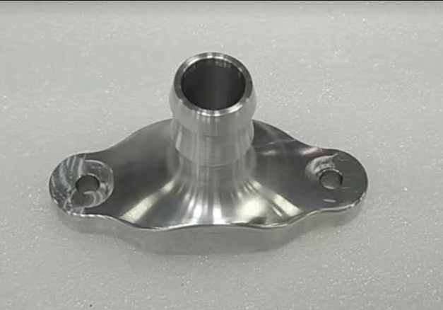 Tesla LDU Rotor Coolant Delete Kit - Billet Aluminum Barbed Fitting