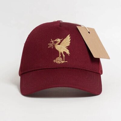 The Bird Trucker Maroon