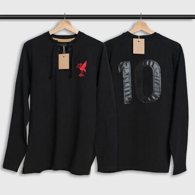 Retro Black The Bird LS