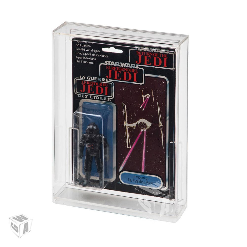 Carded Action Figure Acrylic Display Case - Medium Bubble Depth (40 mm)